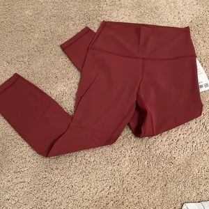 lulu lemon align crop leggings